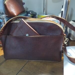 Crossbody and small wallet.
